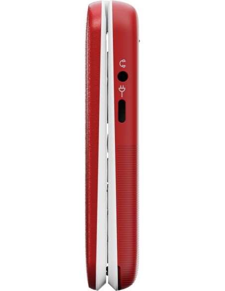 Doro Leva L20 7,11 Cm (2.8") 132 G Czerwony, Biały Telefon Funkcjonalny