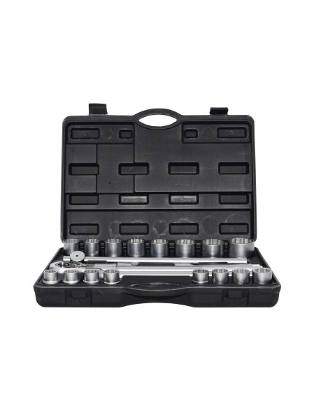 Awtools Zestaw Kluczy Nasadowych 12Kątnych 3/4" 21 Ele.
