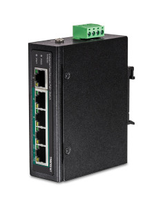 Switch Trendnet Ti-Pe50 - Niezarządzalny - 4 X 10/100 (Poe+) + 1 X 10/100 - Możliwość Montażu Na Szynie Din, Montaż Na Ścianie -
