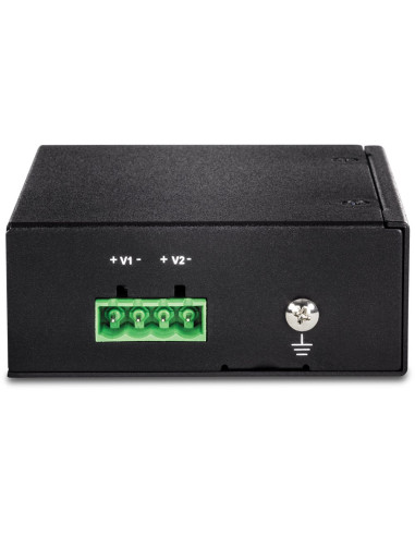 Switch Trendnet Ti-Pe50 - Niezarządzalny - 4 X 10/100 (Poe+) + 1 X 10/100 - Możliwość Montażu Na Szynie Din, Montaż Na Ścianie -