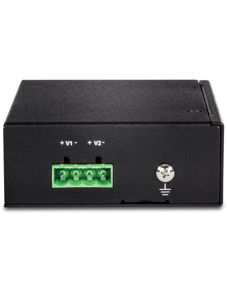 Switch Trendnet Ti-Pe50 - Niezarządzalny - 4 X 10/100 (Poe+) + 1 X 10/100 - Możliwość Montażu Na Szynie Din, Montaż Na Ścianie -