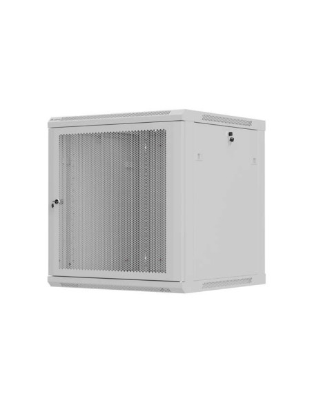 Lanberg Szafa Instalacyjna Rack Wisząca 19" 12U 600X600 Szara Drzwi Perforowane (Flat Pack)