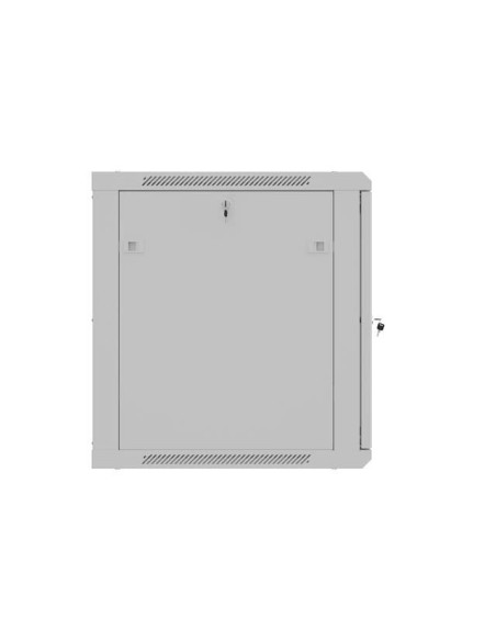 Lanberg Szafa Instalacyjna Rack Wisząca 19" 12U 600X600 Szara Drzwi Perforowane (Flat Pack)