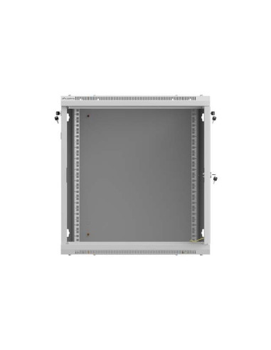 Lanberg Szafa Instalacyjna Rack Wisząca 19" 12U 600X600 Szara Drzwi Perforowane (Flat Pack)