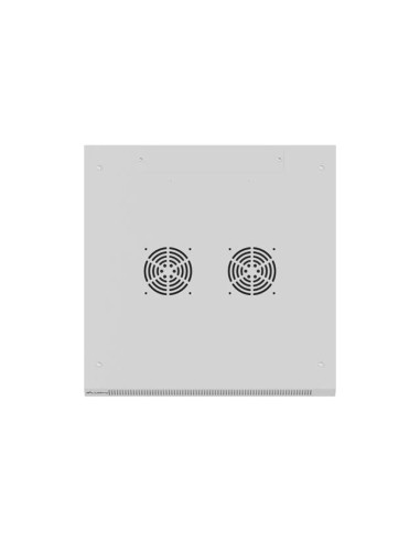 Lanberg Szafa Instalacyjna Rack Wisząca 19" 12U 600X600 Szara Drzwi Perforowane (Flat Pack)