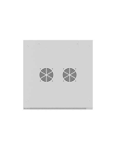 Lanberg Szafa Instalacyjna Rack Wisząca 19" 12U 600X600 Szara Drzwi Perforowane (Flat Pack)