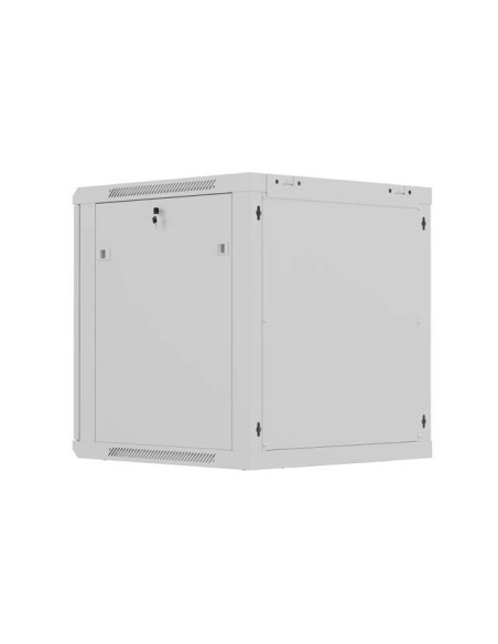 Lanberg Szafa Instalacyjna Rack Wisząca 19" 12U 600X600 Szara Drzwi Perforowane (Flat Pack)