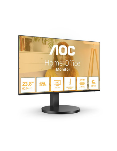 Aoc B3 24B3Cf2 Monitor Komputerowy 60,5 Cm (23.8") 1920 X 1080 Px Full Hd Led Czarny