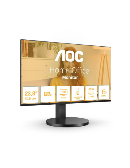Aoc B3 24B3Cf2 Monitor Komputerowy 60,5 Cm (23.8") 1920 X 1080 Px Full Hd Led Czarny