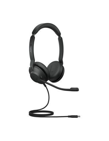Jabra 23189-989-879 Słuchawki/Zestaw Słuchawkowy Przewodowa Opaska Na Głowę Biuro/Centrum Telefoniczne Usb Type-C Czarny