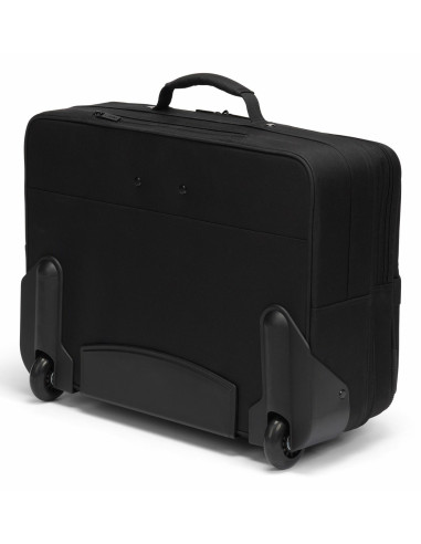 Dicota D32036-Rpet Torba Na Laptop 43,9 Cm (17.3") Pokrowiec W Typie Walizki Na Naóżkach Czarny