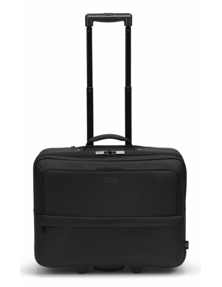 Dicota D32036-Rpet Torba Na Laptop 43,9 Cm (17.3") Pokrowiec W Typie Walizki Na Naóżkach Czarny