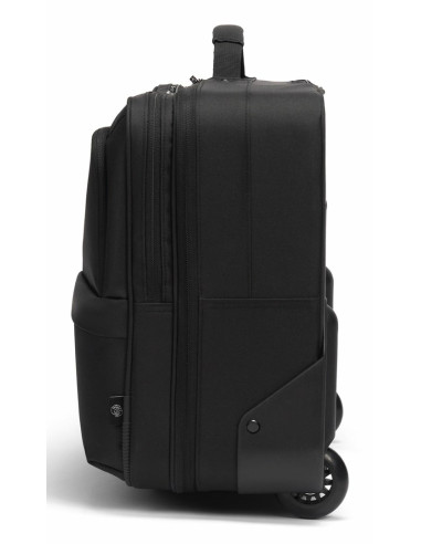 Dicota D32036-Rpet Torba Na Laptop 43,9 Cm (17.3") Pokrowiec W Typie Walizki Na Naóżkach Czarny