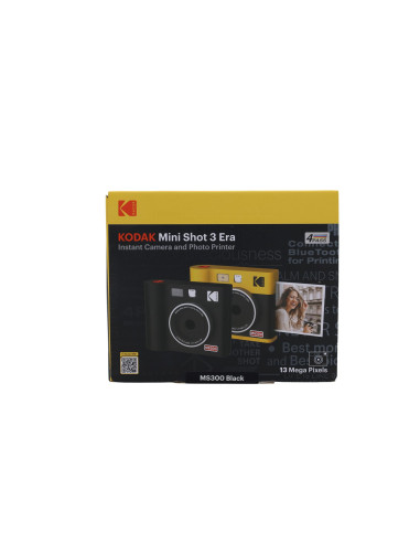 Kodak Mini Shot 3 Era Black Ms300B Sofortbildkamera