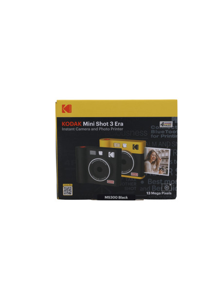 Kodak Mini Shot 3 Era Black Ms300B Sofortbildkamera
