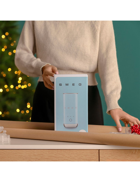 Smeg Mff02Bleu Spieniacz / Podgrzewacz Do Mleka Automatyczny Spieniacz/Podgrzewacz Do Mleka Czarny
