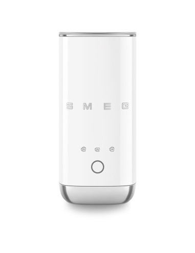 Spieniacz Do Mleka Smeg Mff02Wheu Biały 50'S Style (Podgrzewanie Mleka, Spienianie Na Ciepło I Spienianie Na Zimno)
