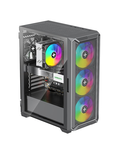 Xilence Performance C Xilent Blade Ii | X613.Argb Midi Tower Czarny