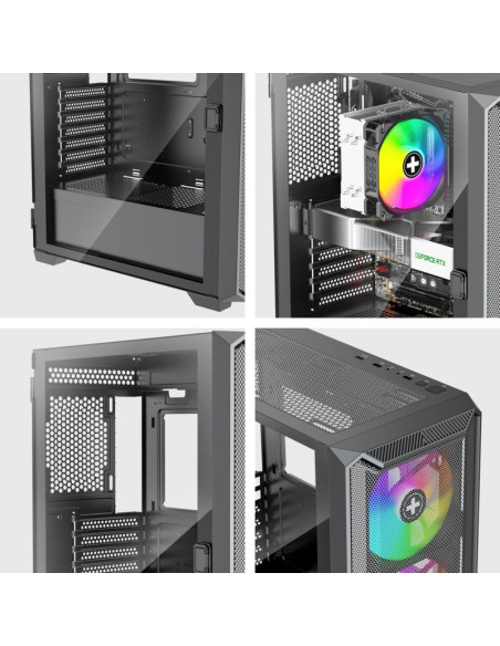 Xilence Performance C Xilent Blade Ii | X613.Argb Midi Tower Czarny