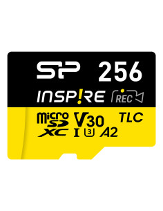 Karta Pamięci Silicon Power Inspire 256 Gb Microsdxc V30 Uhs-I U3 A2 4K + Adapter (Sp256Gbstxla2V1Nsp)