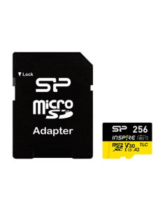 Karta Pamięci Silicon Power Inspire 256 Gb Microsdxc V30 Uhs-I U3 A2 4K + Adapter (Sp256Gbstxla2V1Nsp) 2