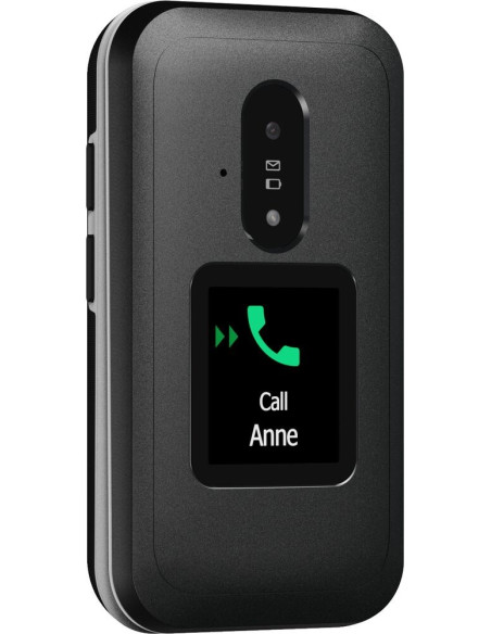 Doro Leva E30 7,11 Cm (2.8") 142,7 G Czarny, Biały Telefon Funkcjonalny