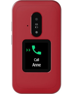 Doro Leva E30 7,11 Cm (2.8") 142,7 G Czerwony, Biały Telefon Funkcjonalny