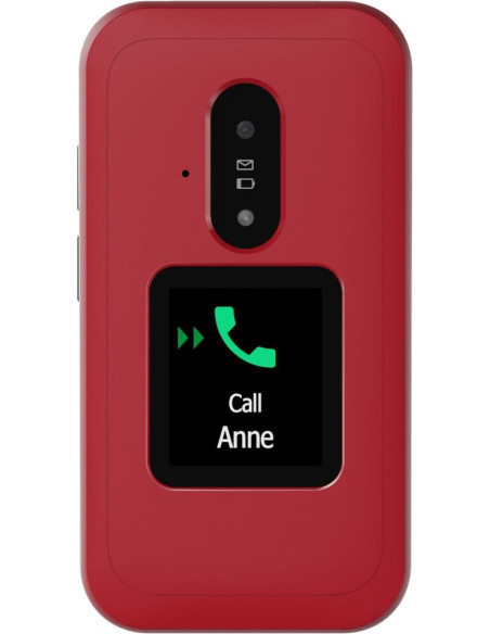 Doro Leva E30 7,11 Cm (2.8") 142,7 G Czerwony, Biały Telefon Funkcjonalny