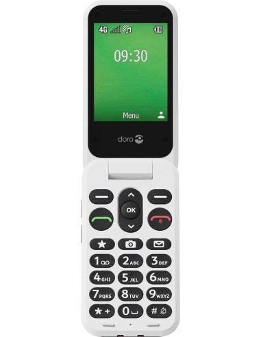Doro Leva E30 7,11 Cm (2.8") 142,7 G Czerwony, Biały Telefon Funkcjonalny