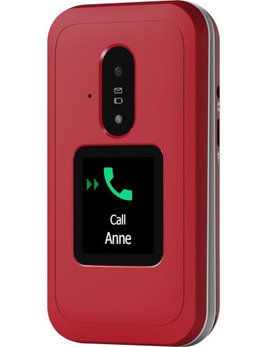Doro Leva E30 7,11 Cm (2.8") 142,7 G Czerwony, Biały Telefon Funkcjonalny