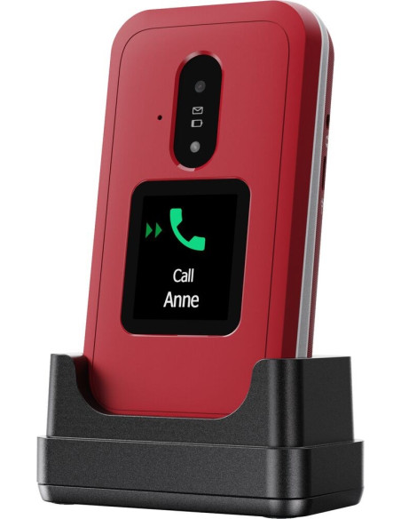 Doro Leva E30 7,11 Cm (2.8") 142,7 G Czerwony, Biały Telefon Funkcjonalny