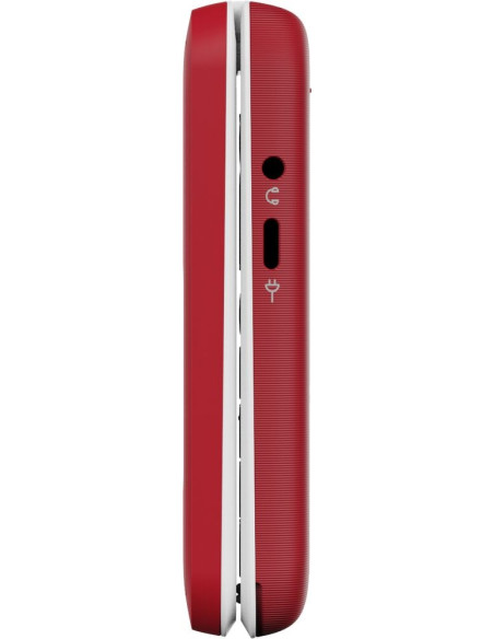 Doro Leva E30 7,11 Cm (2.8") 142,7 G Czerwony, Biały Telefon Funkcjonalny