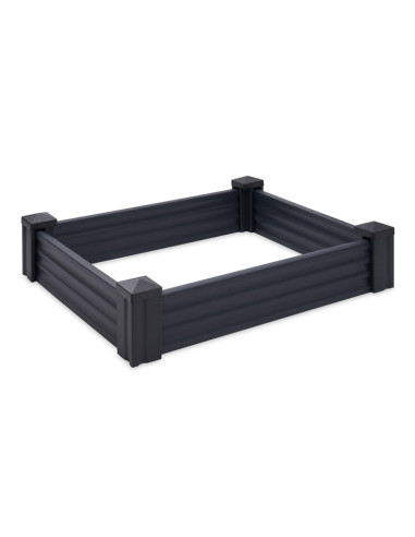 Raised Bed Plastic 80Cm Dark Grey