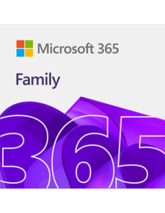 Microsoft 365 Family Esd 1Y 6U Win/Mac32/64Bit Alll