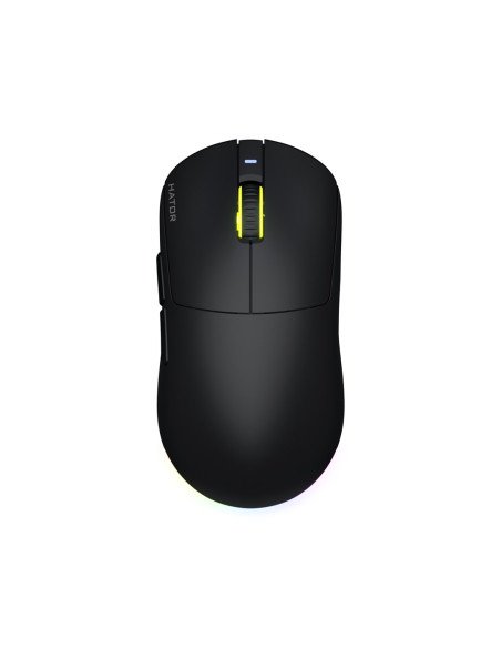 Hator Quasar 3 Ultra 8K Wireless Myszka Gaming Oburęczny Rf Wireless + Bluetooth + Usb Type-A Optyczny 30000 Dpi