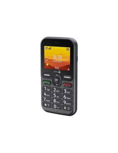 Doro Leva L10 6,1 Cm (2.4") 120,7 G Czarny Telefon Funkcjonalny