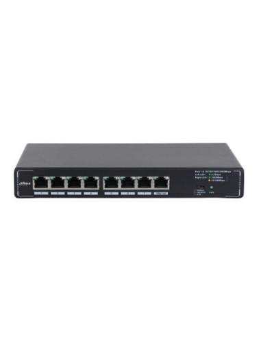 Dahua Technology Smg1008 Przełącznik Sieciowy Nie Zarządzany 2.5G Ethernet (100/1000/2500) Czarny