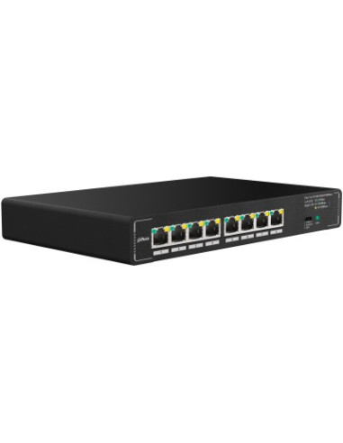 Dahua Technology Smg1008 Przełącznik Sieciowy Nie Zarządzany 2.5G Ethernet (100/1000/2500) Czarny