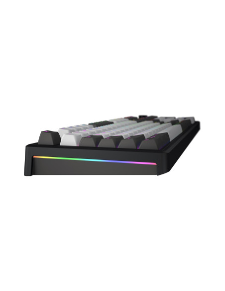 Hator Skyfall Pro Wireless 100 Klawiatura Gaming Usb + Rf Wireless + Bluetooth Qwerty Us English Czarny, Szary