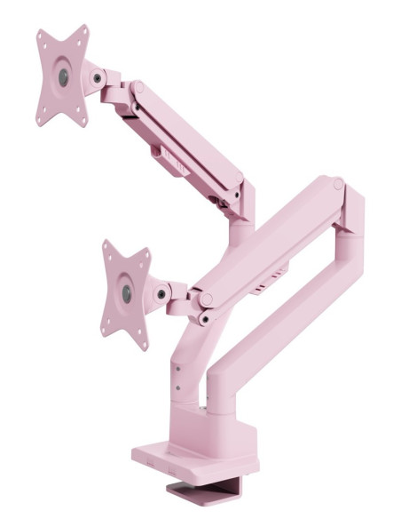 Arozzi Az-Alzare-Neo-Duo-Pnk Uchwyt / Stojak Do Monitorów 81,3 Cm (32") Biurko Różowy