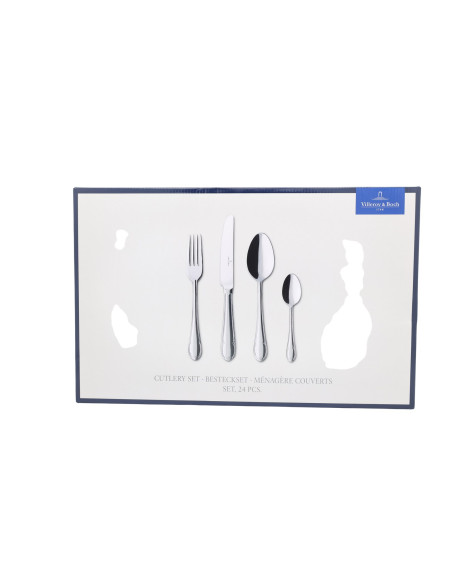 Villeroy & Boch 1263599037 Zestaw Sztućców 24 Szt. Stal Nierdzewna