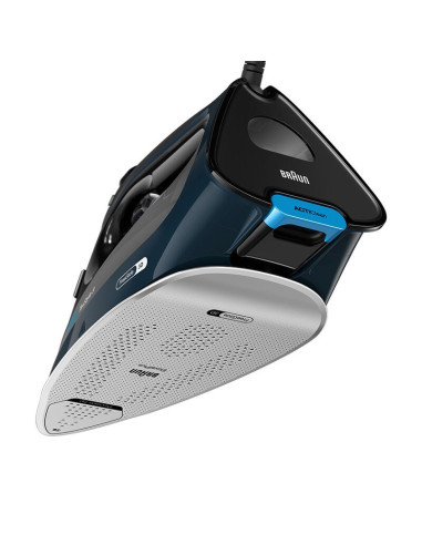 Braun Texstyle 9 0127409002 Żelazko Żelazko Parowe Eloxalplus Soleplate 3200 W Ciemny Niebieski