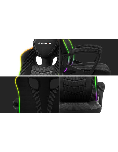 Fotel Gamingowy Huzaro Force 2.5 Rgb Mesh