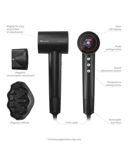 Suszarka Do Włosów Truelife Hairdryer D9