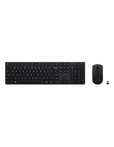 Lenovo 4X31R64328 Klawiatura Dołączona Myszka Biuro Rf Wireless + Bluetooth Niemiecki Czarny