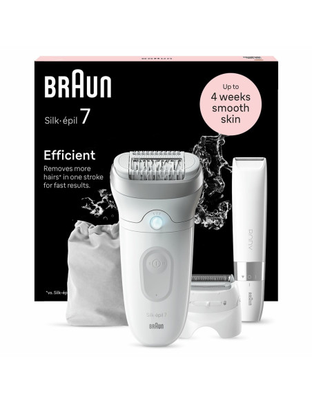 Braun Silk-Épil 7 7-441 40 Pęset(Y) Srebrny, Biały