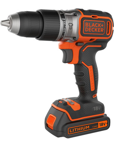 Black & Decker Bl188Kb-Qw Wkrętak Zasilany/Zakrętark Udarowy Pomarańczowy