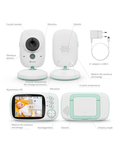 Niania Elektroniczna Truelife Nannycam H32 Pro