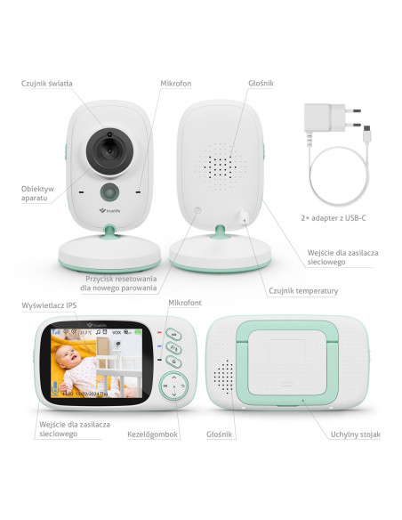 Niania Elektroniczna Truelife Nannycam H32 Pro
