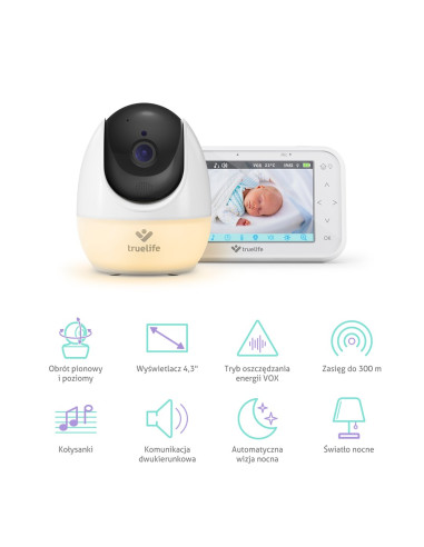 Niania Elektroniczna Truelife Nannycam R4 Pro